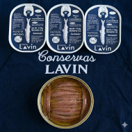 Caja 20  - Lata de 12 lomos del cantábrico en aceite de oliva (SERIE ORO)